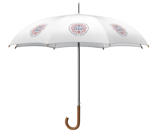 Jova 23" umbrella with wooden shaft and handle