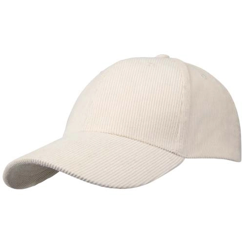 Hutton 6 panel 280 g/m² recycled corduroy cap