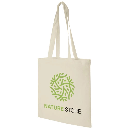 Madras 140 g/m² cotton tote bag 7L
