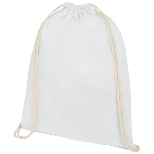Oregon 140 g/m² cotton drawstring bag 5L