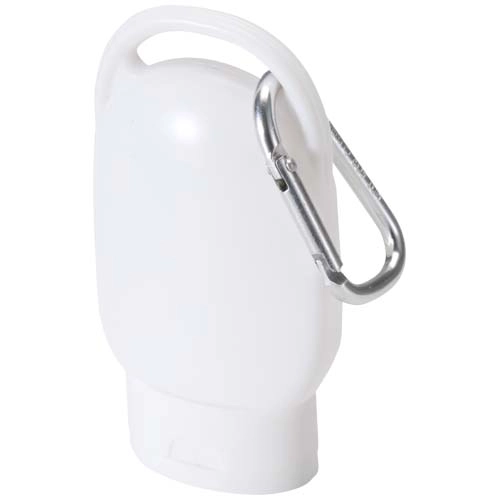 Rosie SPF 30 suncream with carabiner