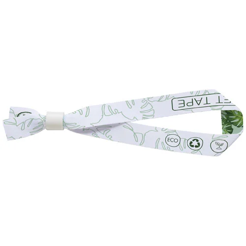 El recycled PET festival bracelet