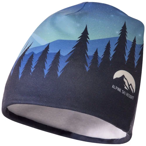 Loki sublimation RPET beanie with a fleece layer