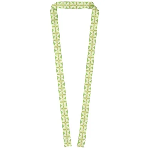 Kord RPET lanyard with paper badge 