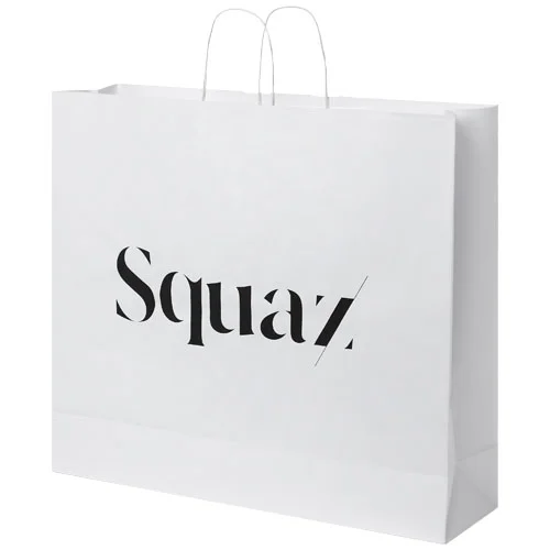 Kraft 90-100 g/m2 paper bag with twisted handles - 49.5 x 14 x 44 cm