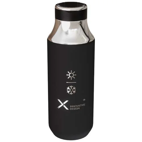 SCX.design D12 500 ml insulated stainless steel water bottle with straw