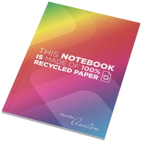 Novella Austen A5 recycled soft cover notebook - 50 sheets
