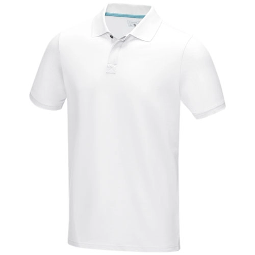 Graphite short sleeve men’s organic polo