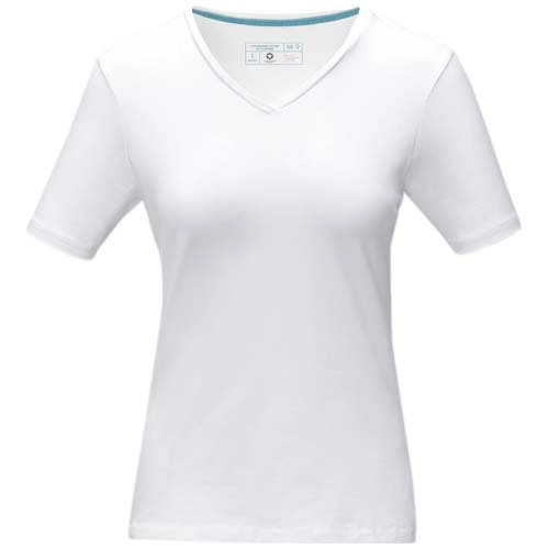 Kawartha short sleeve women's organic v-neck t-shirt