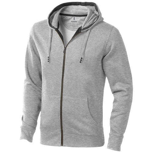 Arora 300 g/m2 unisex full zip hoodie