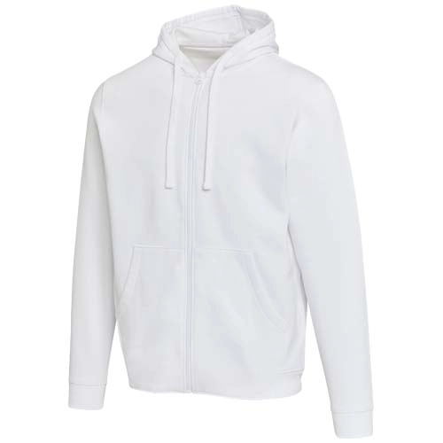 Jasper 280 g/m² OCS organic recycled unisex full zip hoodie