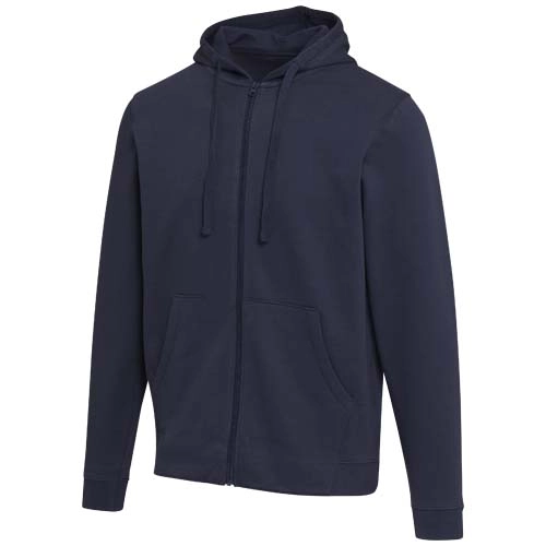 Jasper 280 g/m² OCS organic recycled unisex full zip hoodie