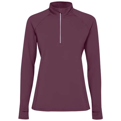 Estambul 200 g/m² long sleeve women's half zip sweatshirt