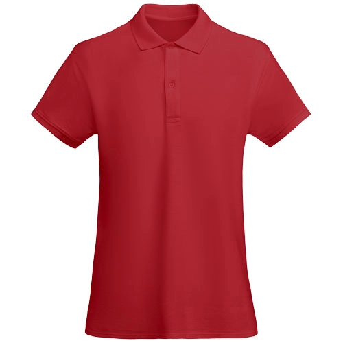 Prince 210 g/m² organic cotton short sleeve women's polo