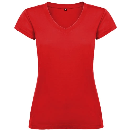 Victoria 155 g/m² short sleeve women's v-neck t-shirt