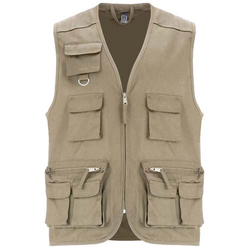 Venera 200 g/m2 v-neck multi-pocket workwear vest 