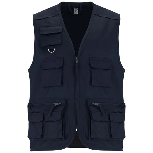 Venera 200 g/m2 v-neck multi-pocket workwear vest 