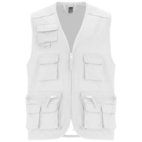 Venera 200 g/m2 v-neck multi-pocket workwear vest 
