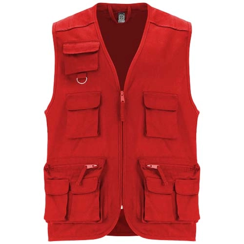 Venera 200 g/m2 v-neck multi-pocket workwear vest 