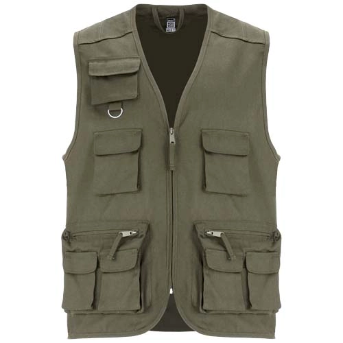 Venera 200 g/m2 v-neck multi-pocket workwear vest 