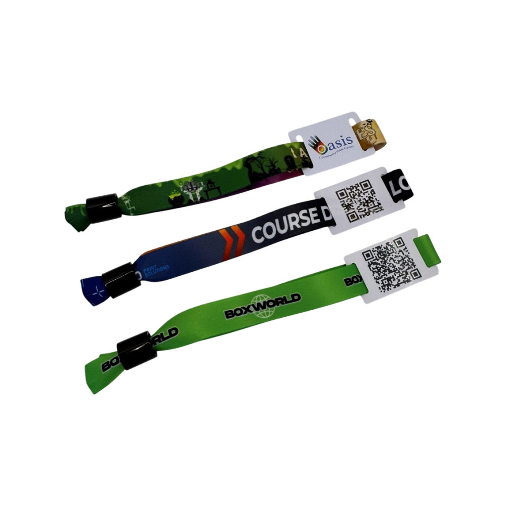 Event Wristband with QR Tag