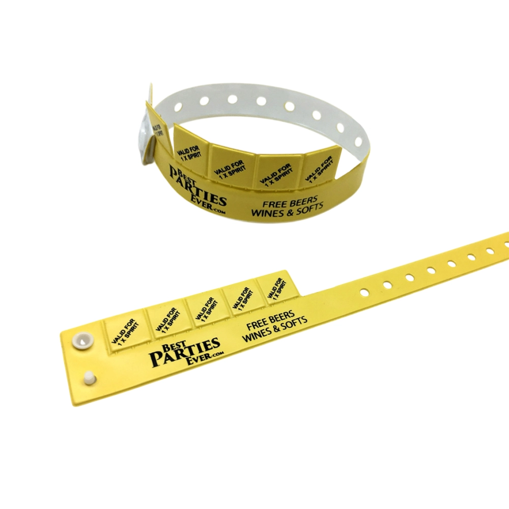 PVC Event Wristband with Tokens