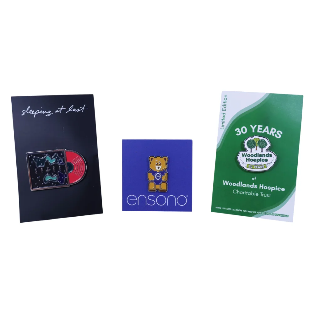 Soft Enamel Badge with Backing Card