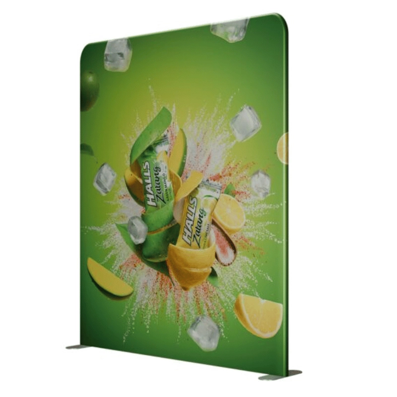 2m Soft Touch Straight Fabric Display
