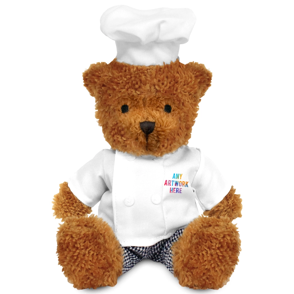 Golden 18cm James Bear with Chef outfit