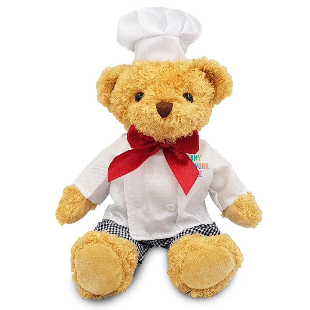 18cm William Bear with Chef outfit