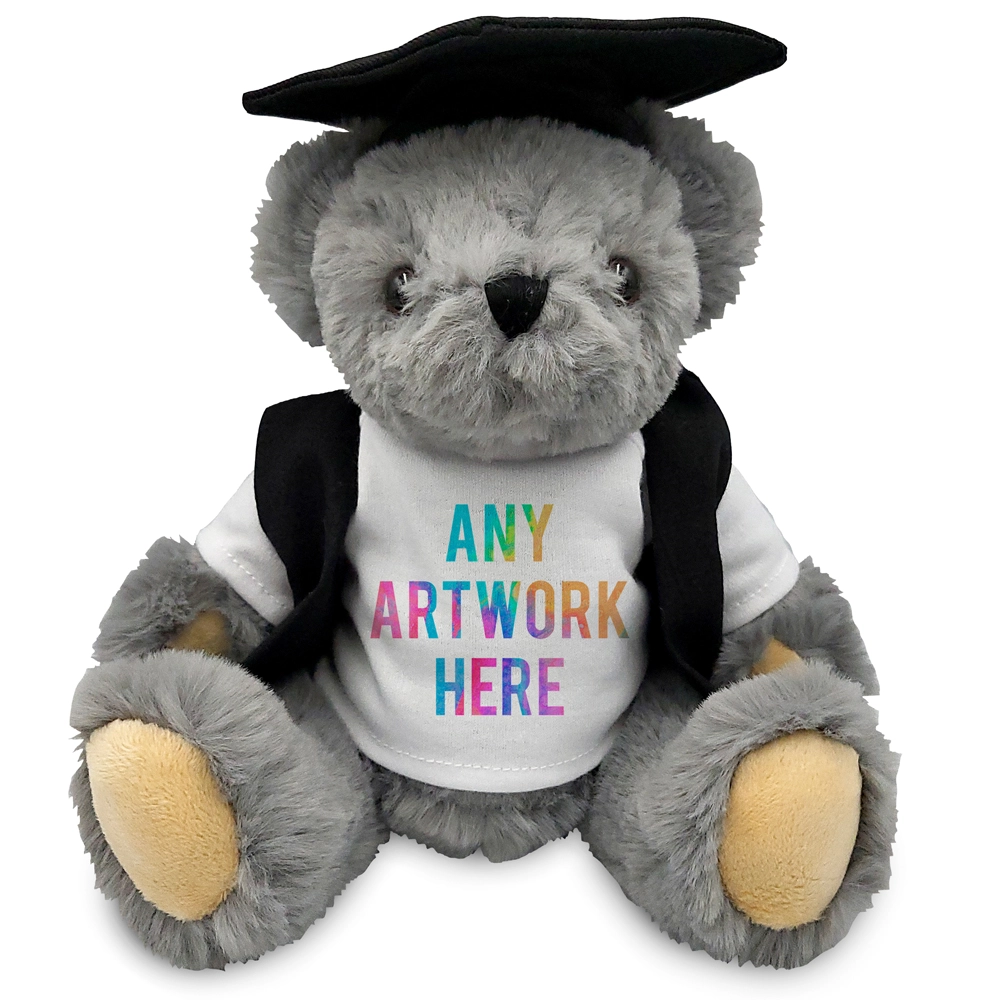 20cm Archie Jointed Bear with Graduate outfit  with Elastic Cap