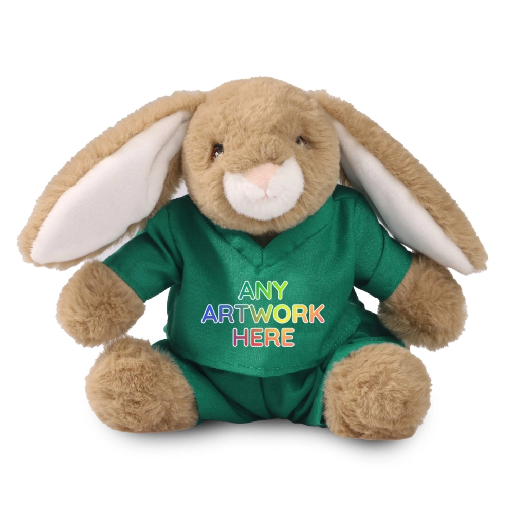 20cm Bramble Bunny with Scrubs Outfit