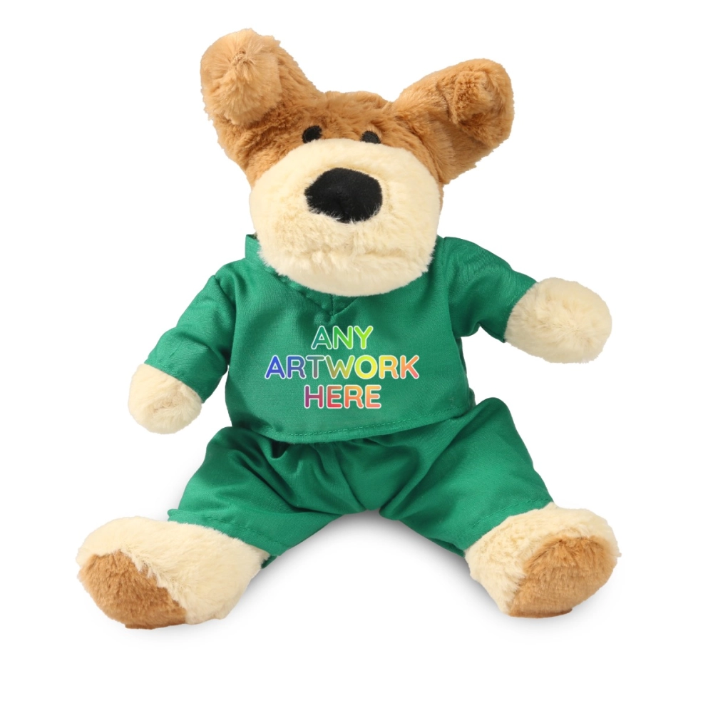 20cm Darcy Dog with Scrubs Outfit