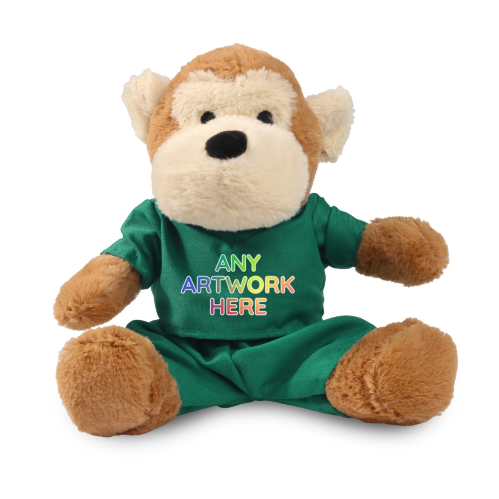 20cm Max Monkey with Scrubs Outfit