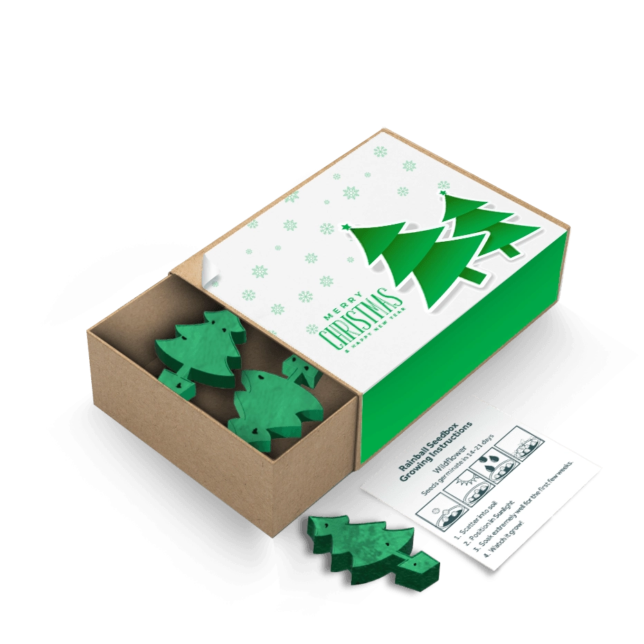 Christmas Tree Rainball Seedboxes