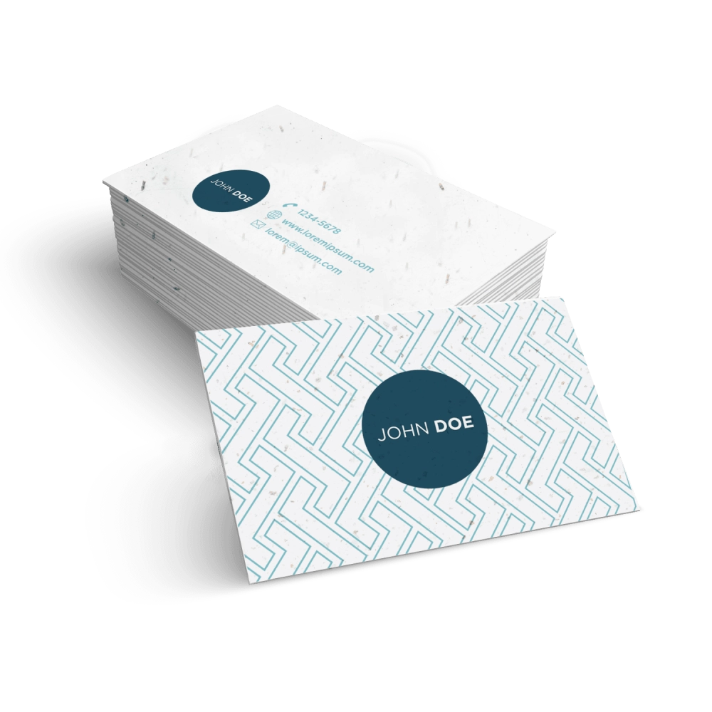 Seeded Paper Business Cards (2PP)