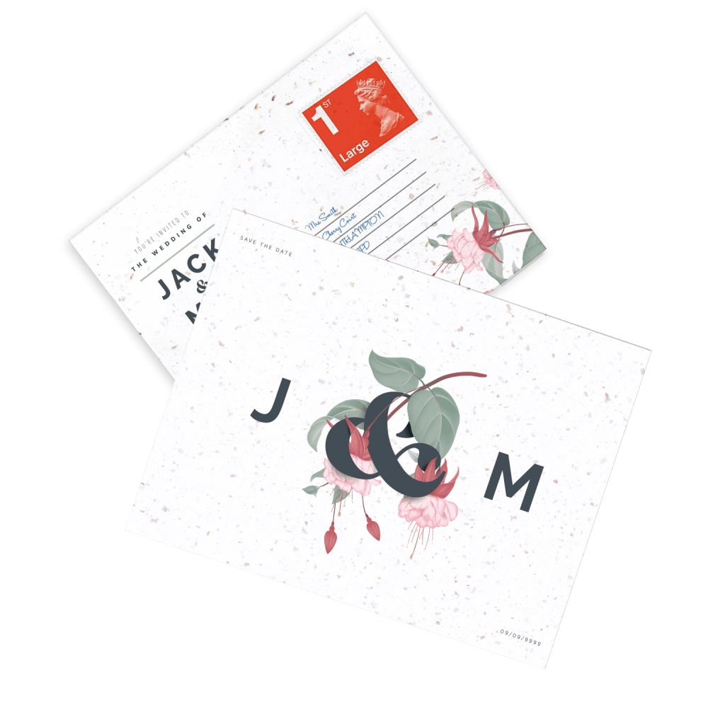 Seeded Paper Postcards A5 (2PP)