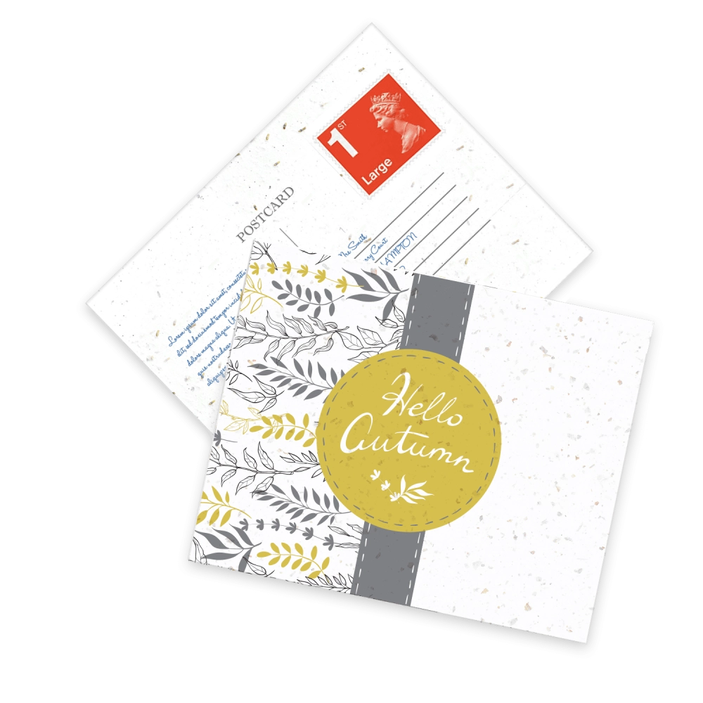 Seeded Paper Postcards A6 (2PP)
