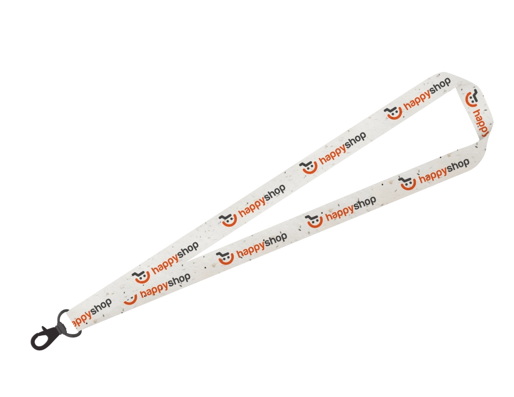 Seeded Paper Lanyards
