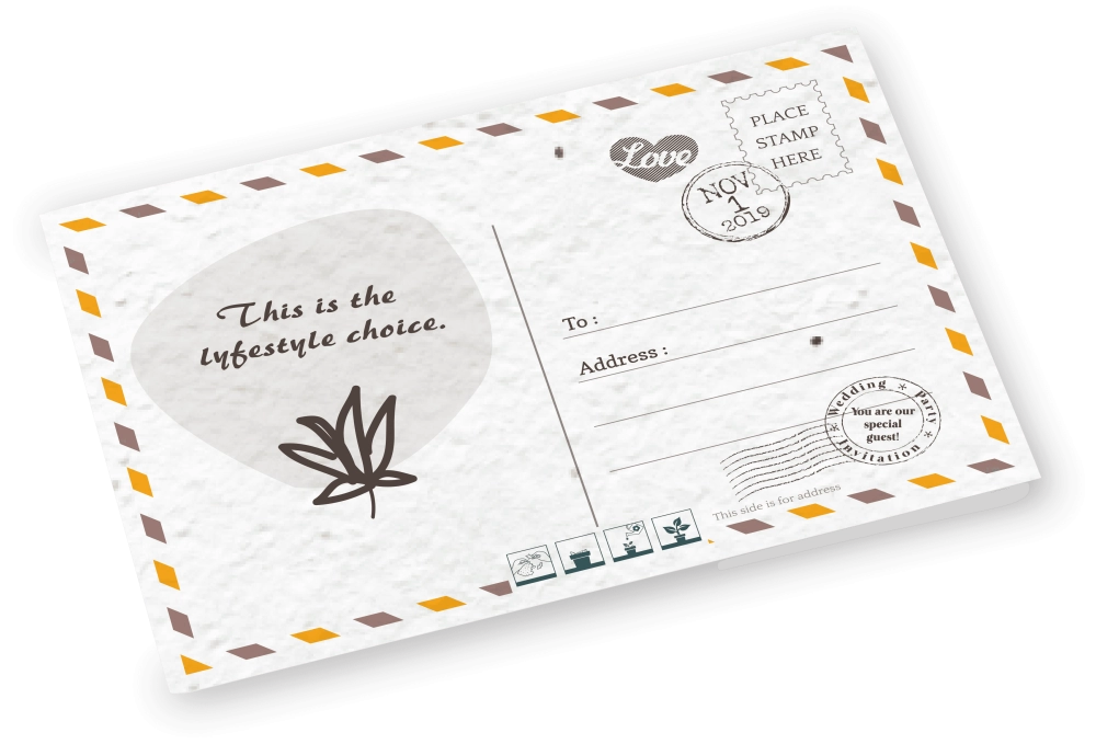 A7 Seeded Paper Postcards (1PP)