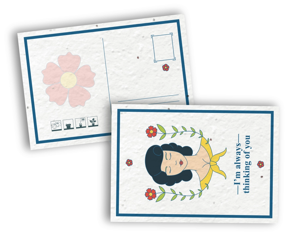 A7 Seeded Paper Postcards (2PP) 
