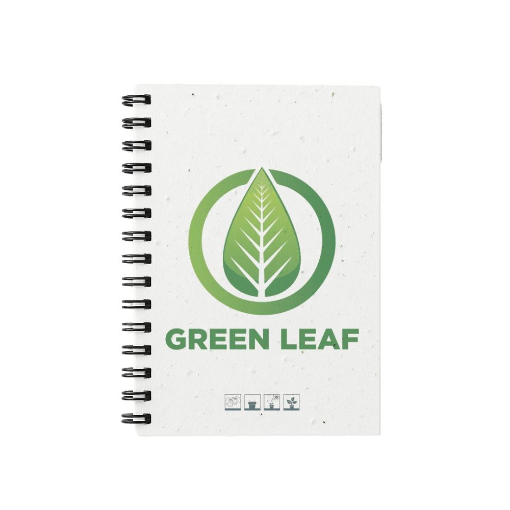 Seeded Paper Notebook A6