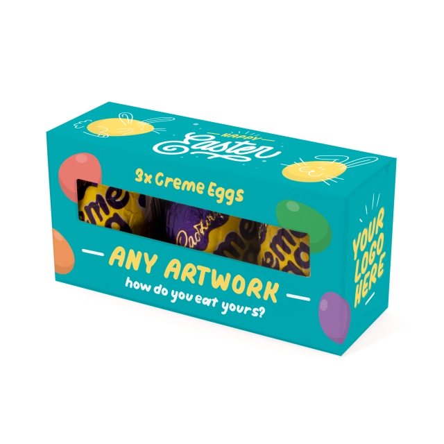 Easter - Eco Triple Egg Box - Creme Egg - x3