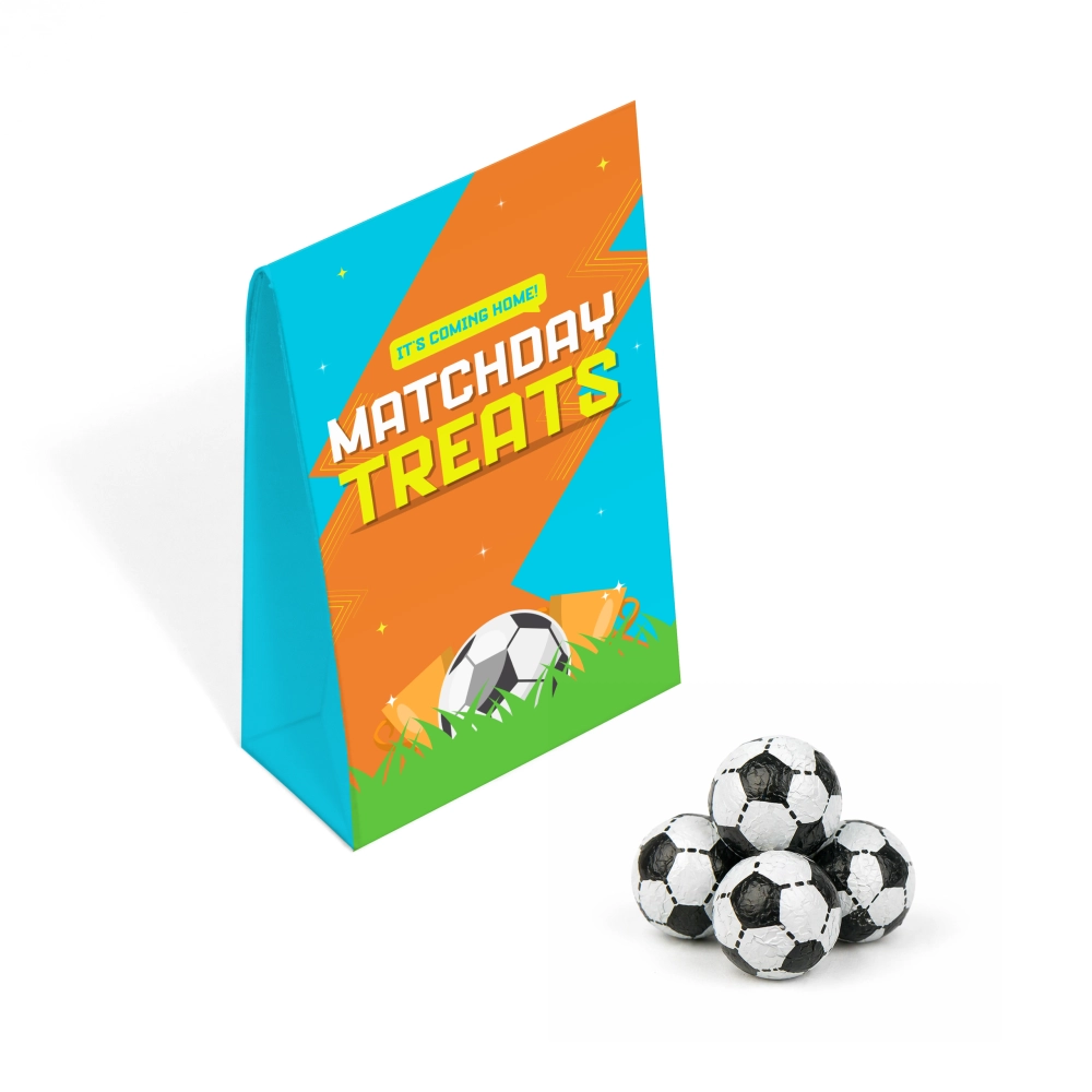 Matchday Treats - Eco Carton - Chocolate Footballs