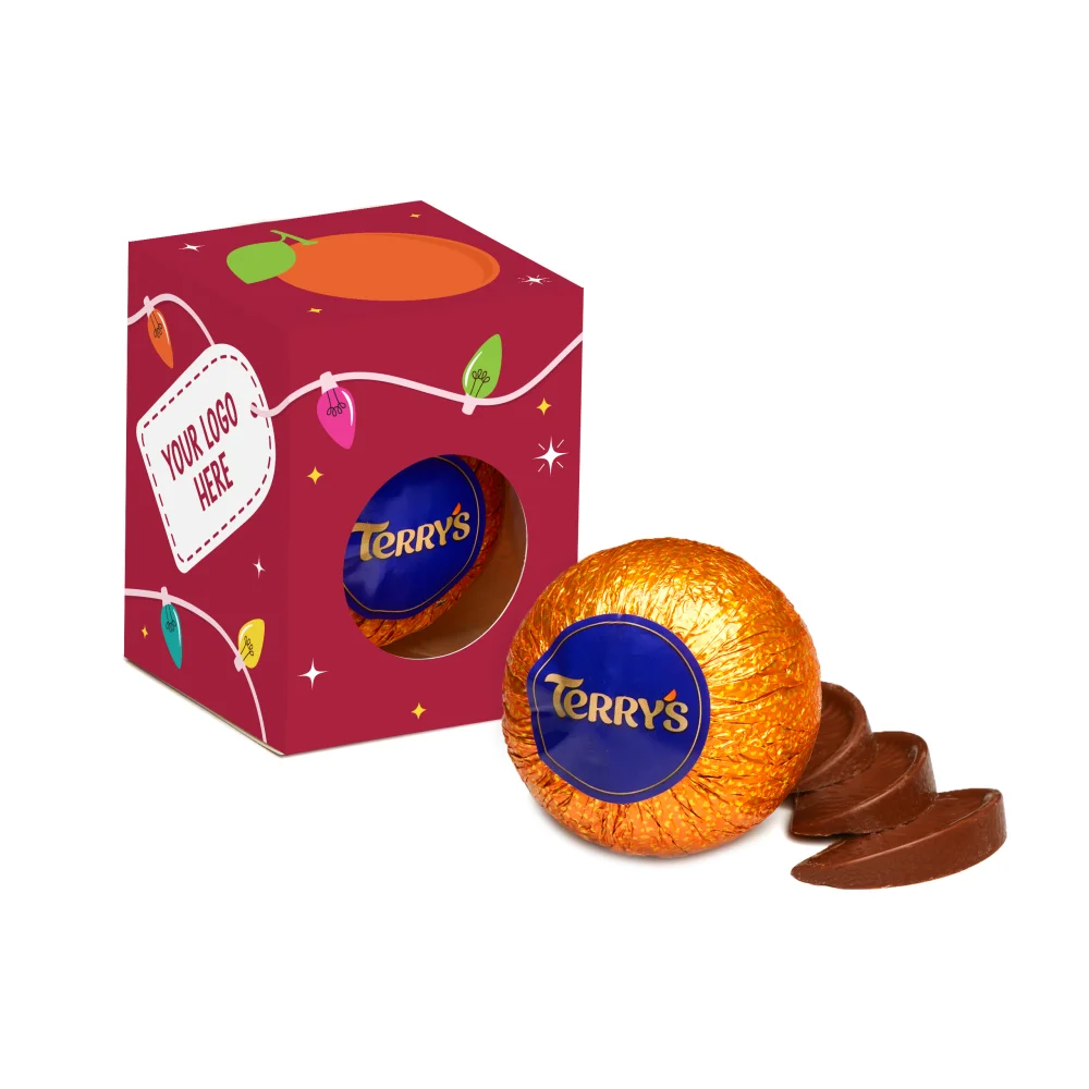 Winter Collection - Eco Terry's Cube - Chocolate Orange