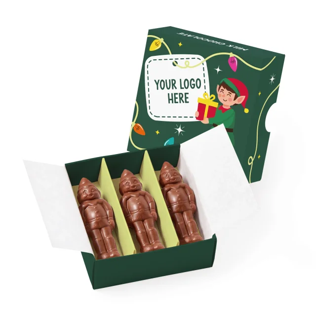 Winter Collection - Eco Treat Box - Trio of Elves