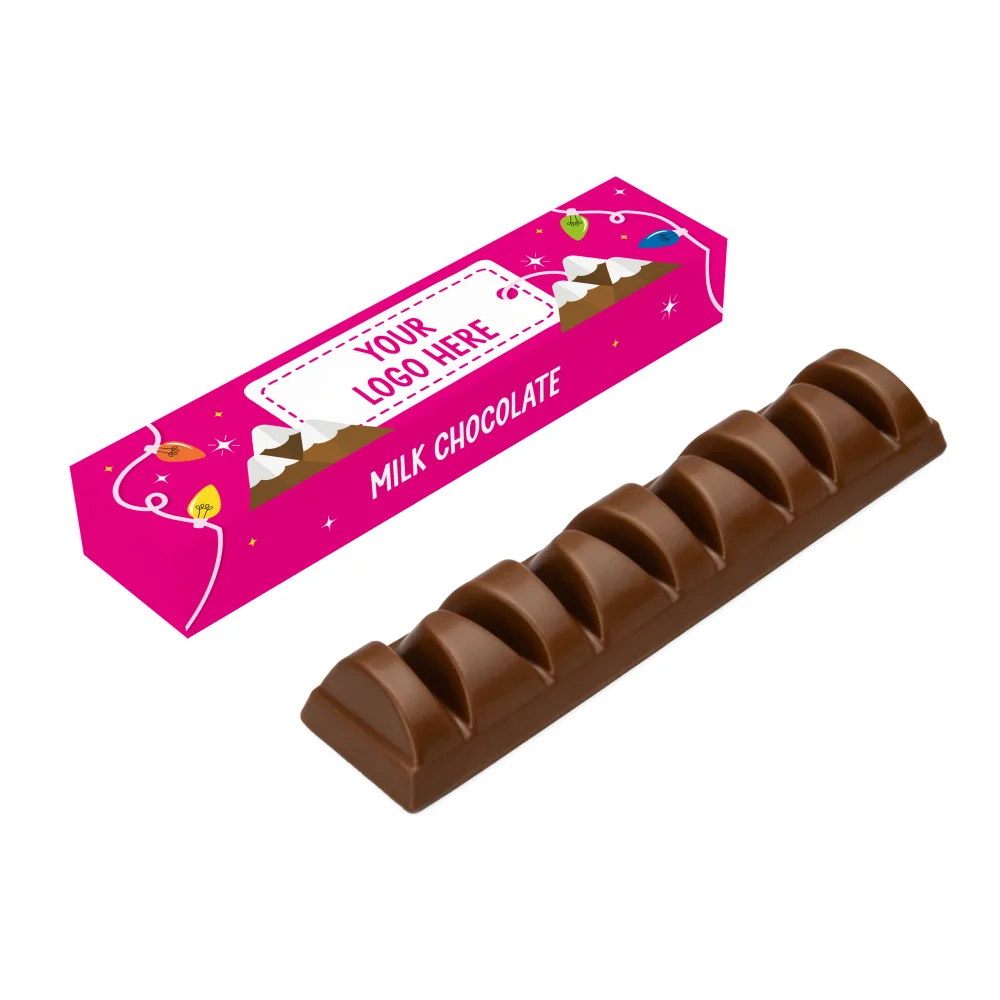 Winter Collection - Eco Mountain Bar - Milk Chocolate³