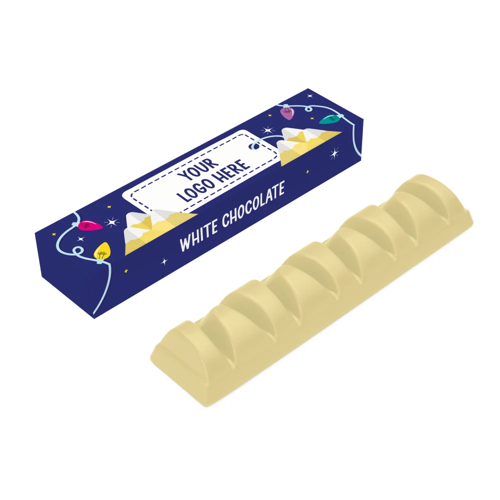 Winter Collection - Eco Mountain Bar - White Chocolate