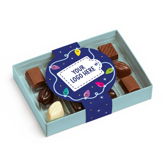 Winter Collection - Luxury 12 Choc Box - Chocolate Truffles
