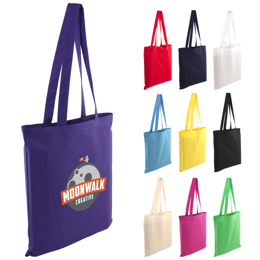 Kingsbridge Coloured Cotton Shopper Bag - 5oz